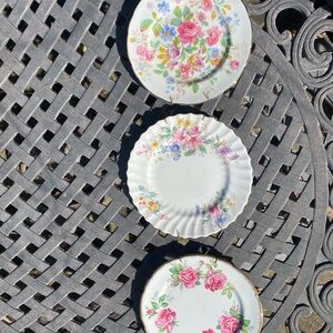 Vintage Salad Plates (Royal Doulton, Paragon & Royal Stanford)